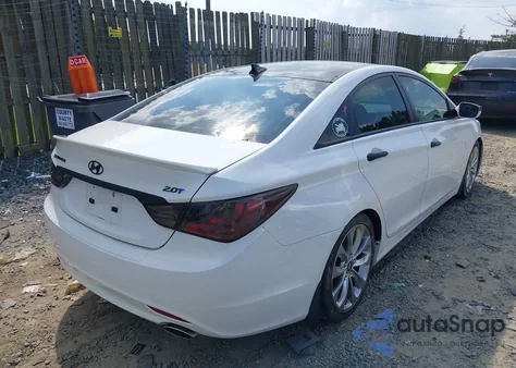 2012 Hyundai Sonata Se 2.0T z USA, uszkodzony, nr VIN 5NPEC4ABXCH441940